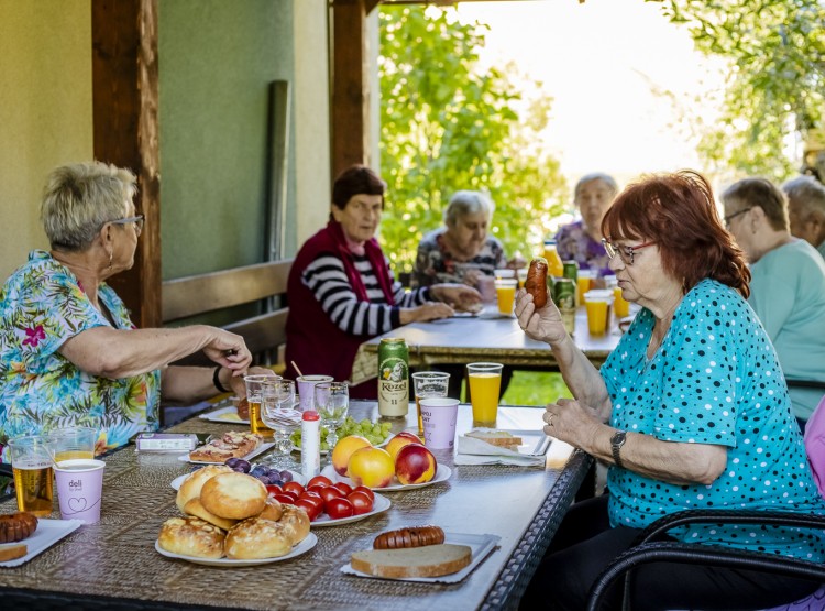 Grillování v DPS v Týně nad Vltavou