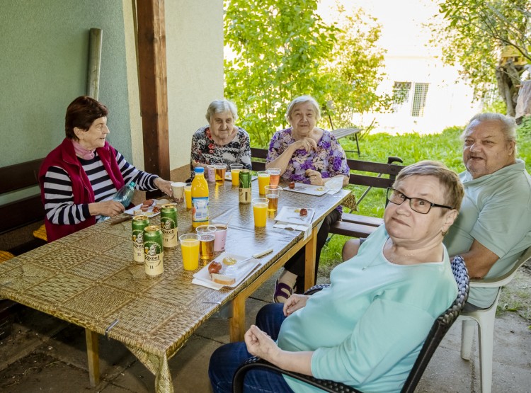 Grillování v DPS v Týně nad Vltavou