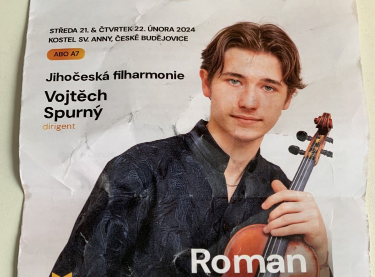 Návštěva koncertu Jihočeské filharmonie