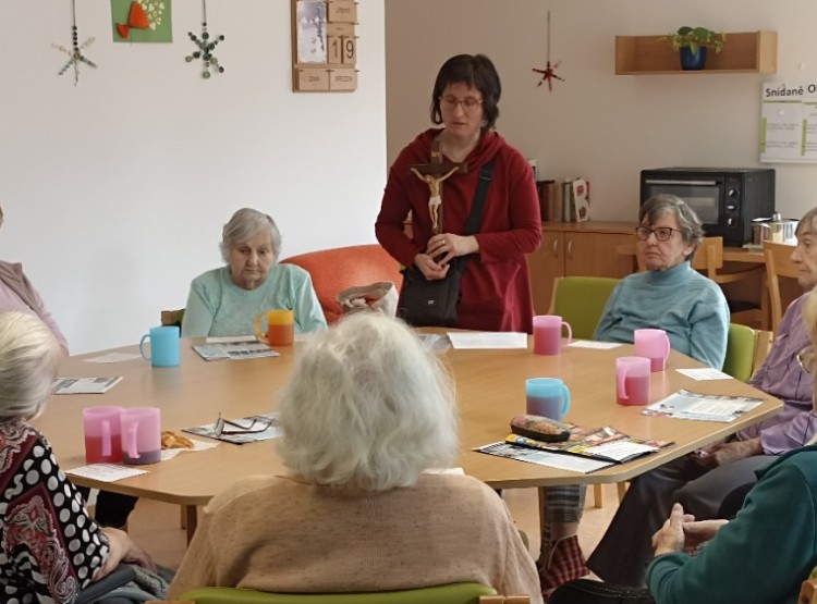 Křížová cesta v Centru sociálních služeb Domus