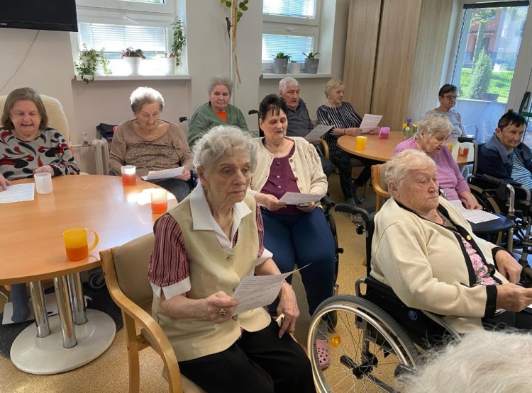 Mše v Centru sociálních služeb Domus