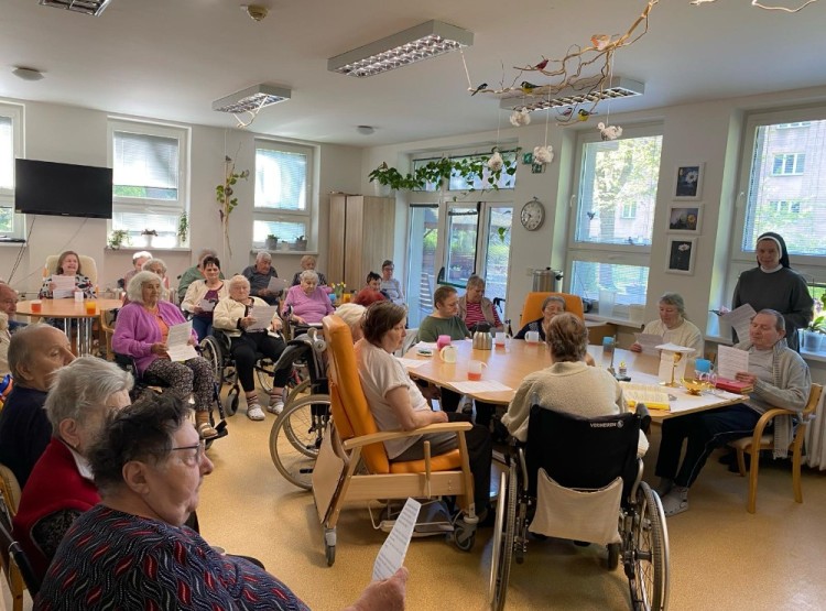 Mše v Centru sociálních služeb Domus