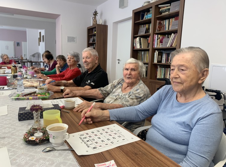 Bingo s Gábi v Centru sociálních služeb Emausy