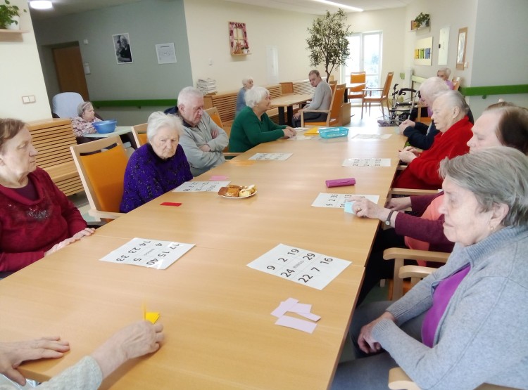 Bingo v Domově pro seniory Vysoké Mýto