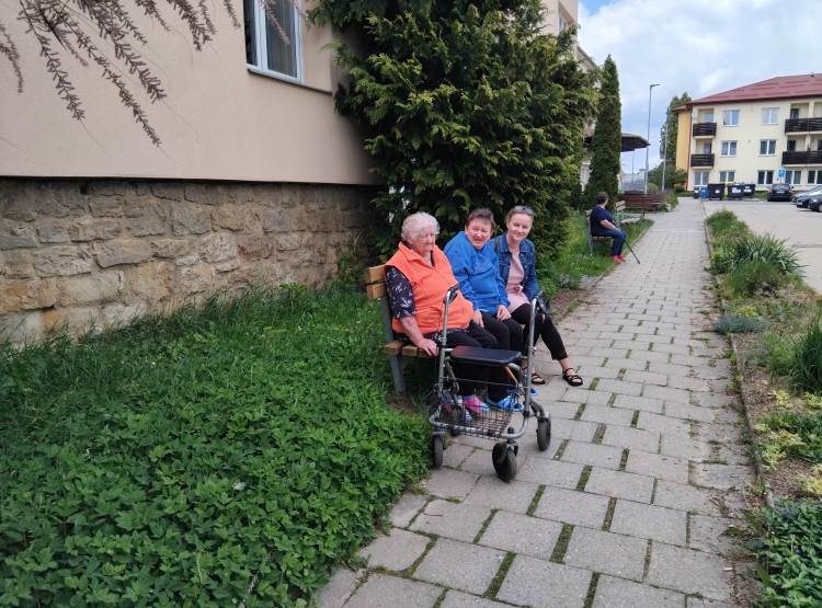 Kočárkový průvod v Dačicích