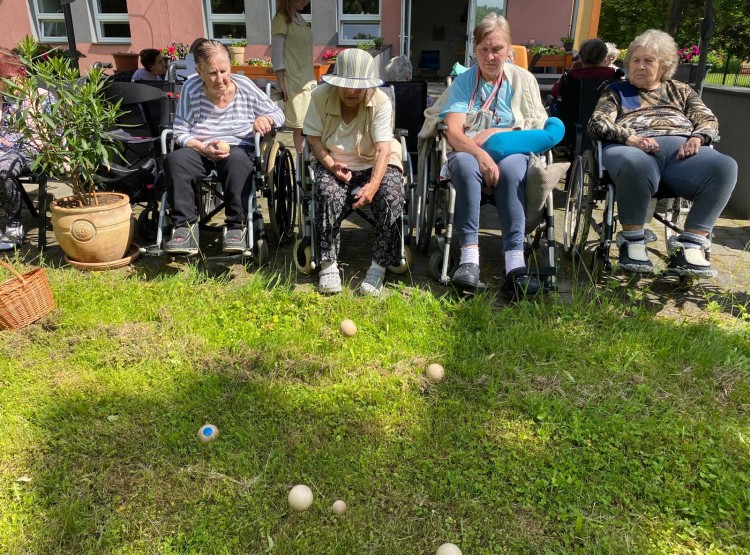Pétanque v Centru sociálních služeb Domus