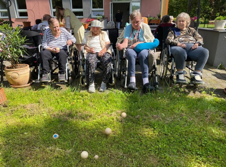 Pétanque v Centru sociálních služeb Domus