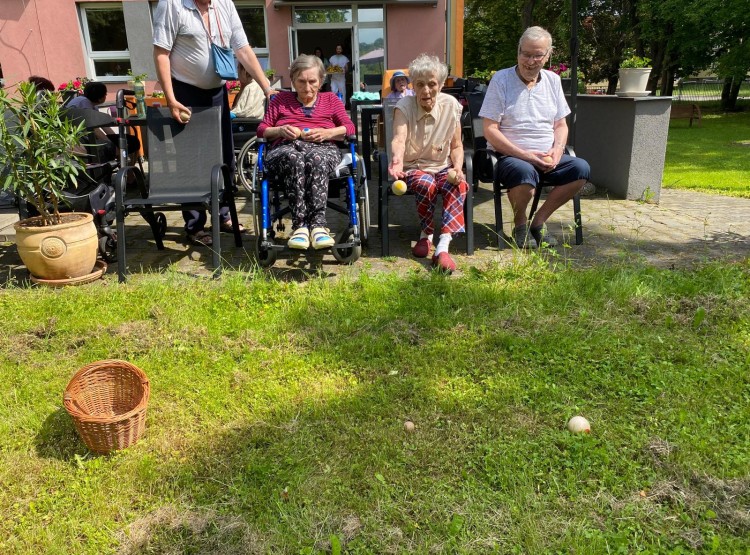 Pétanque v Centru sociálních služeb Domus