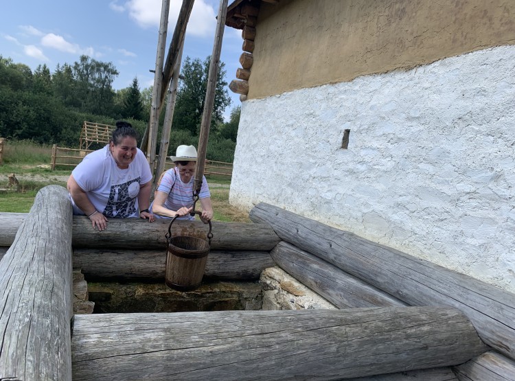 Návštěva archeoskanzenu v Trocnově