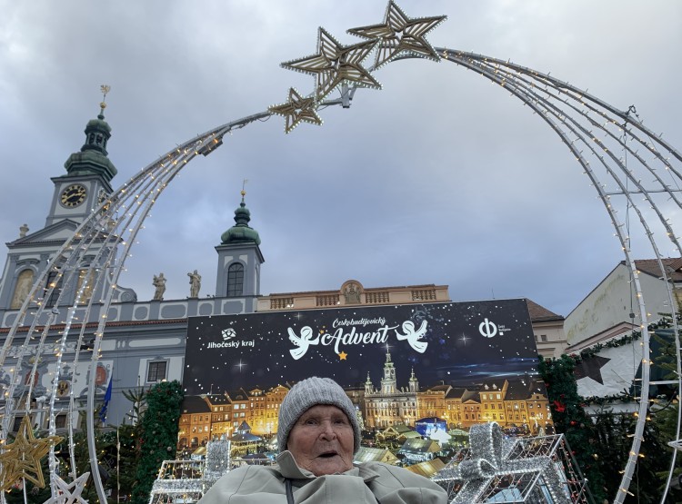 Návštěva vánočních trhů v Českých Budějovicích