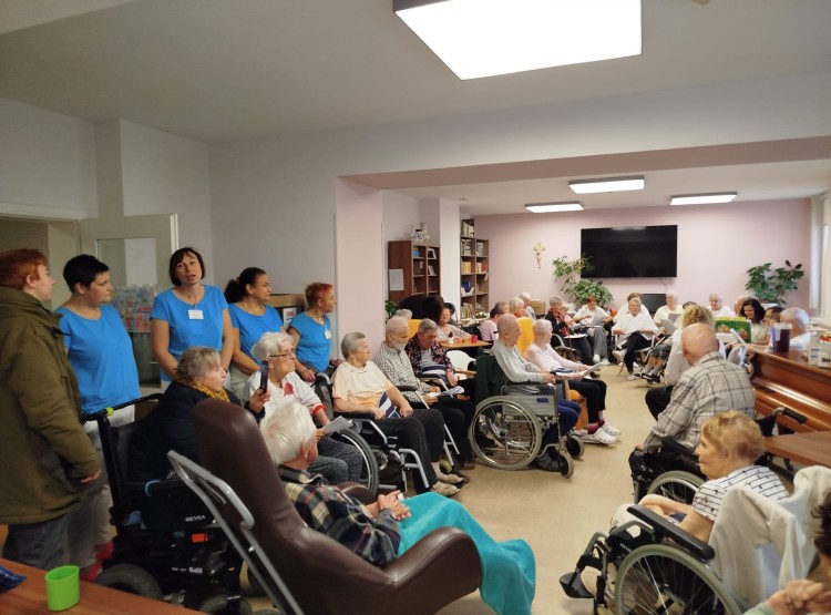 Vánoční vystoupení klientů Centra sociálních služeb Emausy