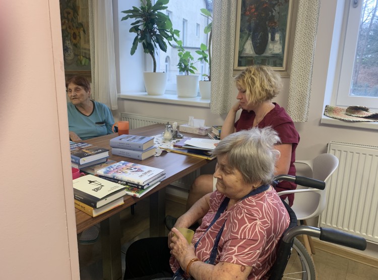 Dobroknihy v Centru sociálních služeb Emausy