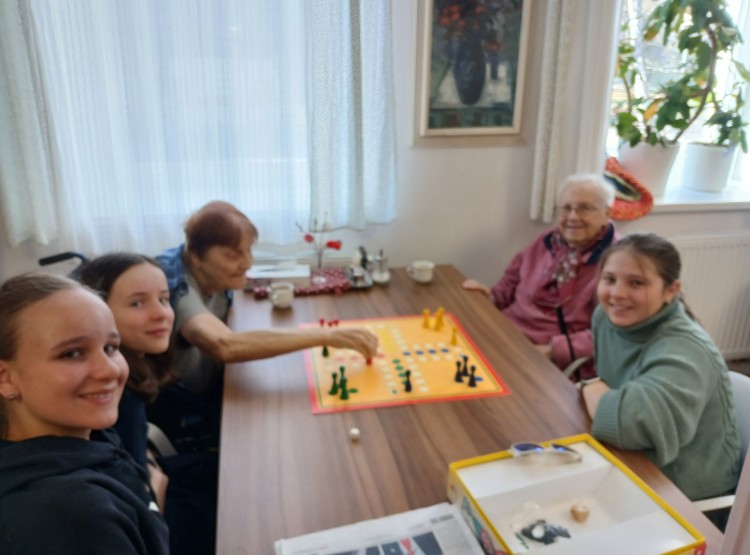 Mezigenerační setkání se studenty ČAG