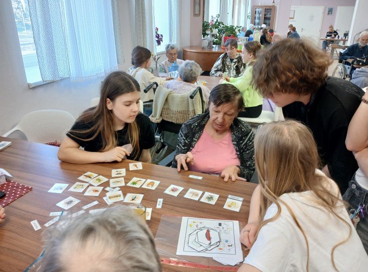 Mezigenerační setkání se studenty ČAG