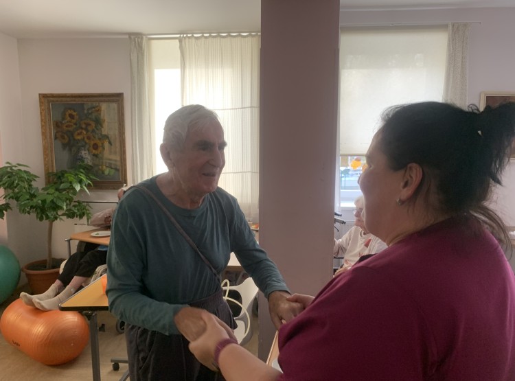 Narozeninová oslava v Centru sociálních služeb Emausy