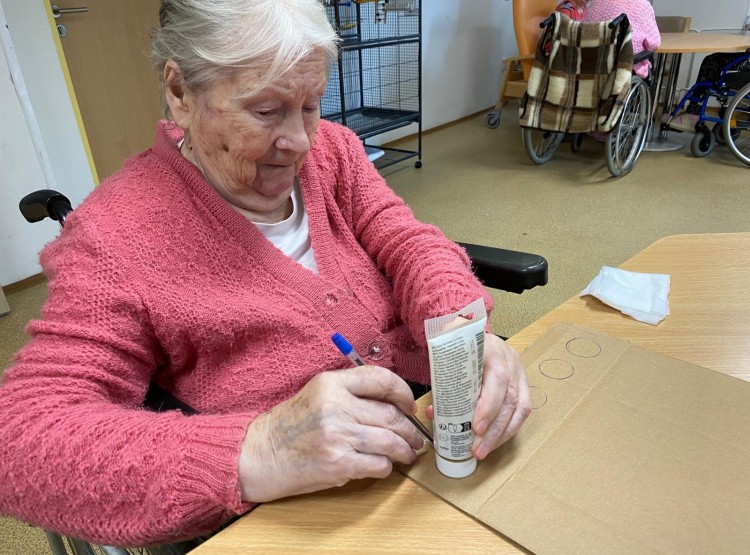 Radostné tvoření i společné povídání a dobrá nálada