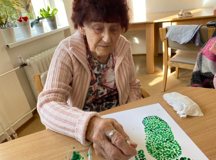 Radostné tvoření i společné povídání a dobrá nálada