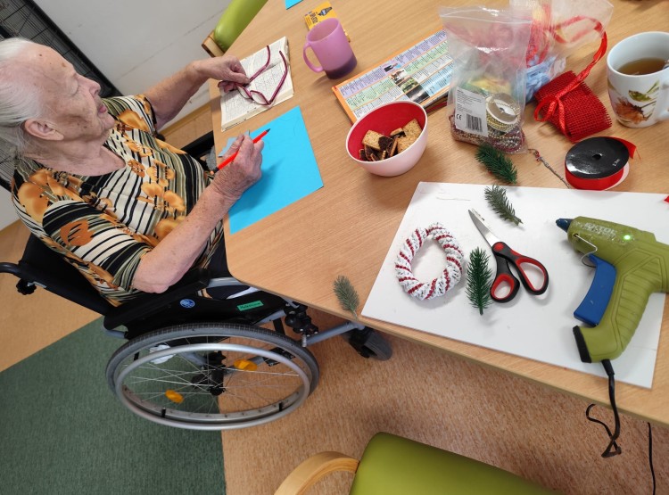 Radostné tvoření i společné povídání a dobrá nálada