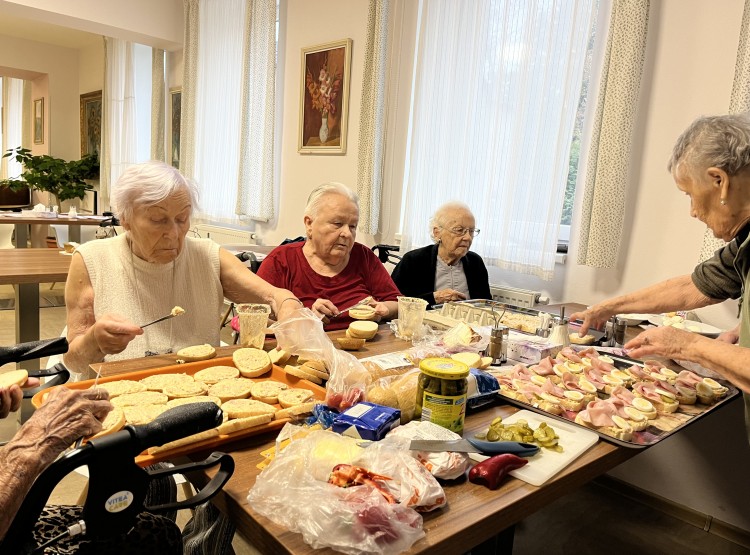 Příprava na oslavu