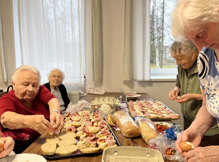 Příprava na oslavu