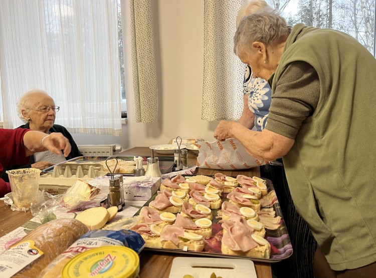 Příprava na oslavu