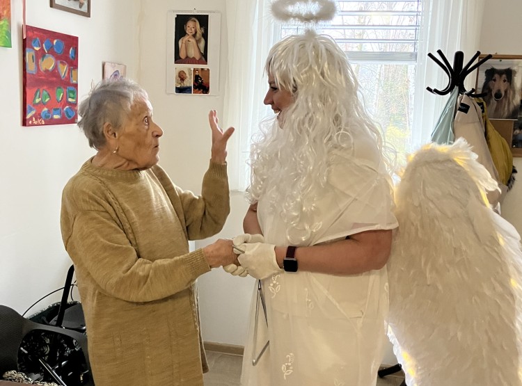 Mikulášská družina v Centru sociáních služeb Emausy