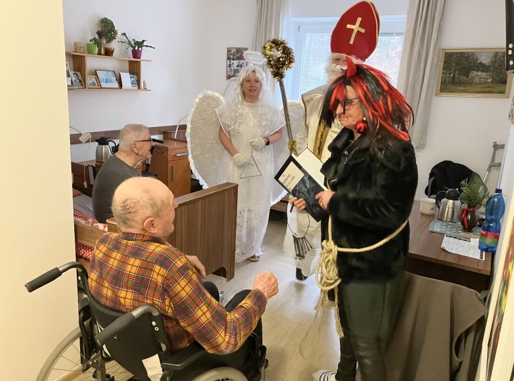 Mikulášská družina v Centru sociáních služeb Emausy