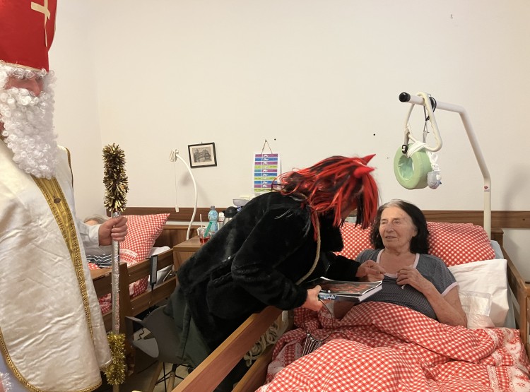 Mikulášská družina v Centru sociáních služeb Emausy