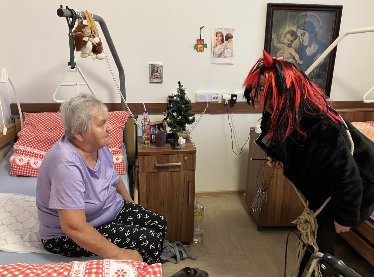 Mikulášská družina v Centru sociáních služeb Emausy