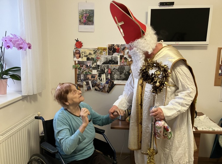 Mikulášská družina v Centru sociáních služeb Emausy