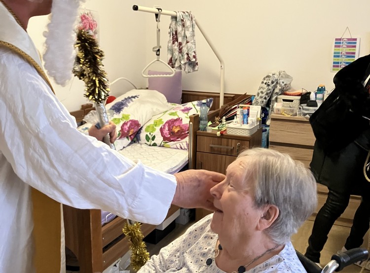 Mikulášská družina v Centru sociáních služeb Emausy