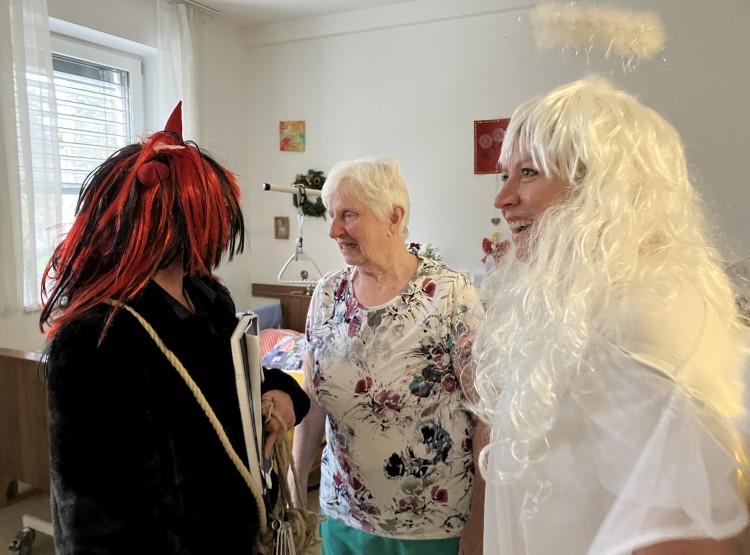 Mikulášská družina v Centru sociáních služeb Emausy