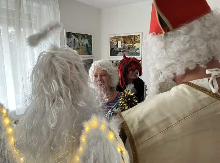 Mikulášská družina v Centru sociáních služeb Emausy