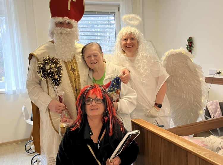 Mikulášská družina v Centru sociáních služeb Emausy
