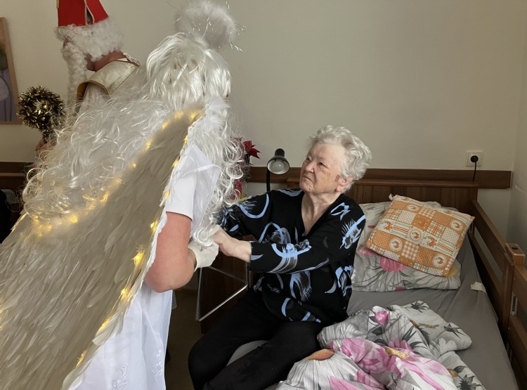 Mikulášská družina v Centru sociáních služeb Emausy