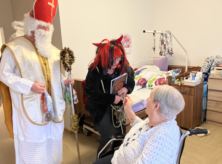 Mikulášská družina v Centru sociáních služeb Emausy