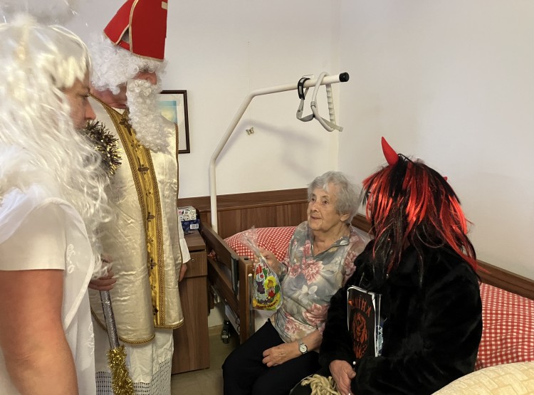 Mikulášská družina v Centru sociáních služeb Emausy