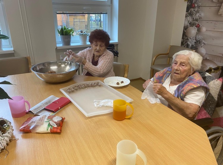 Vůně Vánoc v kulturní místnosti