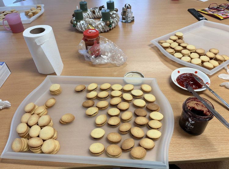 Vůně Vánoc v kulturní místnosti