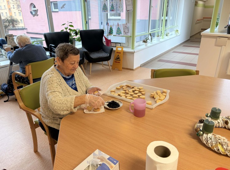 Vůně Vánoc v kulturní místnosti