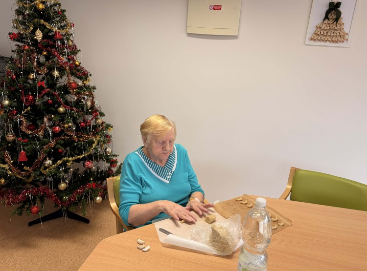 Vůně Vánoc v kulturní místnosti