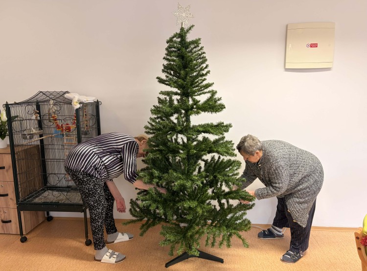 Vůně Vánoc v kulturní místnosti