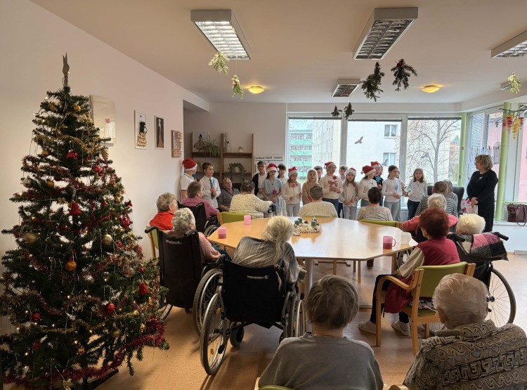 Vánoční vystoupení dětí ze ZŠ Formana