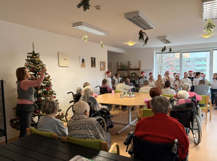 Vánoční vystoupení dětí ze ZŠ Formana