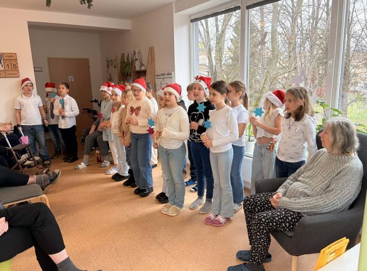 Vánoční vystoupení dětí ze ZŠ Formana
