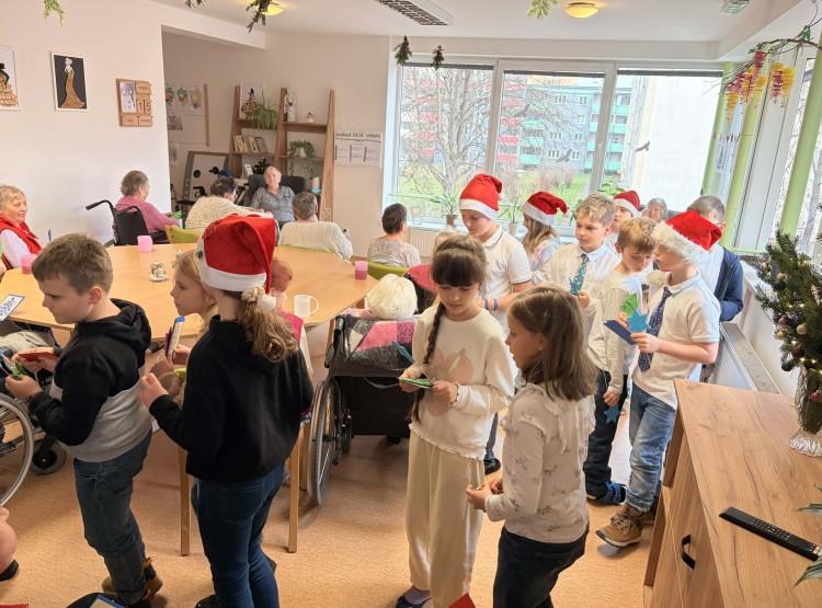 Vánoční vystoupení dětí ze ZŠ Formana