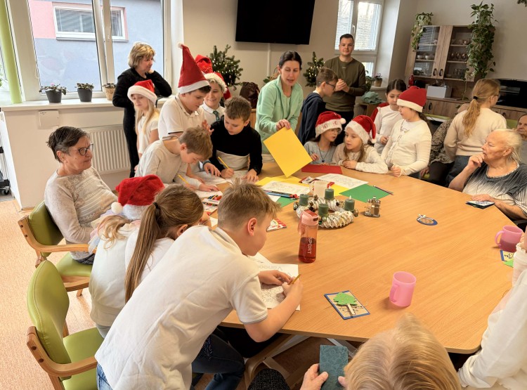 Vánoční vystoupení dětí ze ZŠ Formana