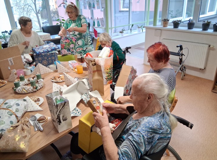 Štědrý den v Centru sociálních služeb Domus