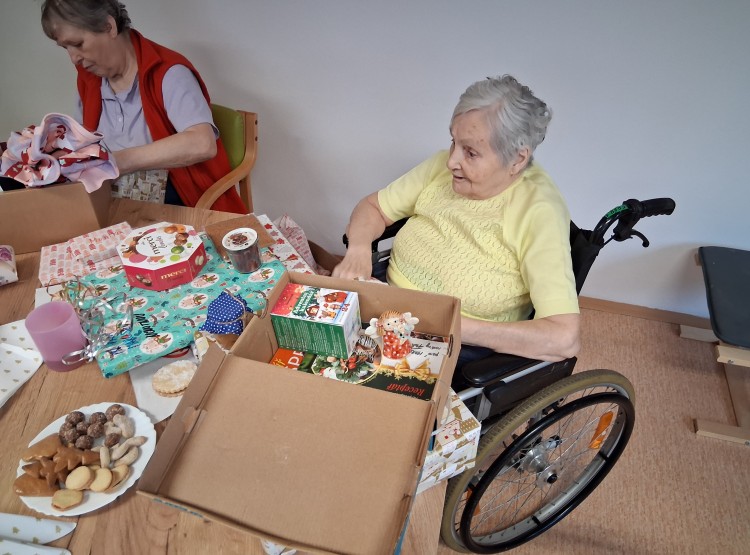 Štědrý den v Centru sociálních služeb Domus