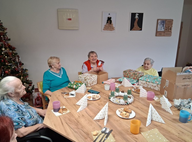 Štědrý den v Centru sociálních služeb Domus